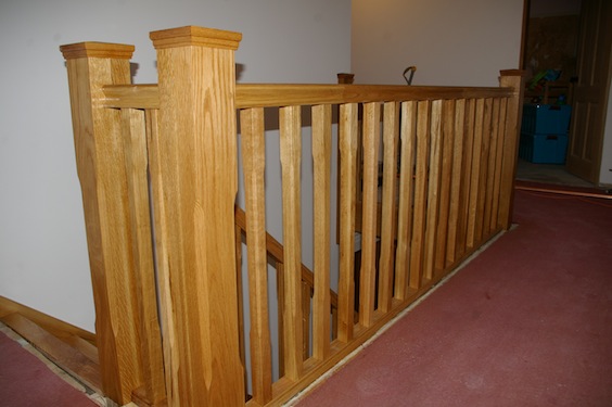 Staircase by Rhos Joinery